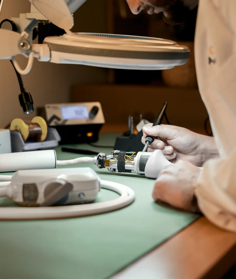Sondenreparatur bei MOONS
